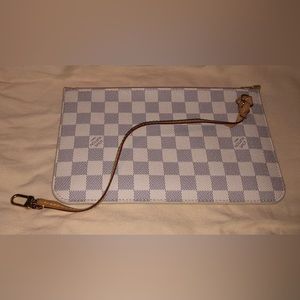 Louis Vuitton Neverfull Pochette Damier Large